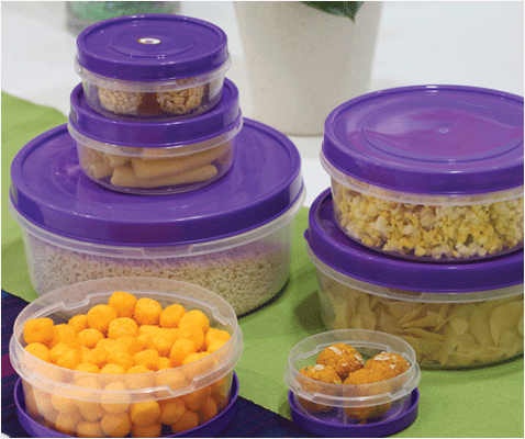 Round Plastic Containers, Round Plastic Food Containers, Plastic Food  Storage Containers, Airtight Plastic Containers, Printed Airtight Plastic  Containers, Plastic Box for Biscuits, Tea/Coffee/Sugar Box