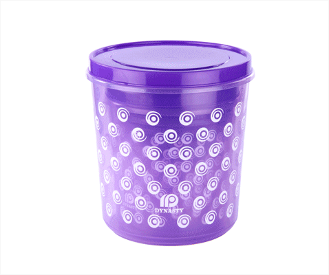 Round Plastic Containers, Round Plastic Food Containers, Plastic Food  Storage Containers, Airtight Plastic Containers, Printed Airtight Plastic  Containers, Plastic Box for Biscuits, Tea/Coffee/Sugar Box